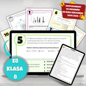 egzamin ósmoklasistry matematyka stacje arkusz