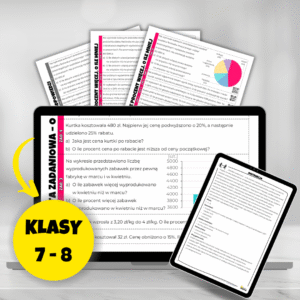 Sztafeta zadaniowa – o ile procent więcej, o ile procent mniej