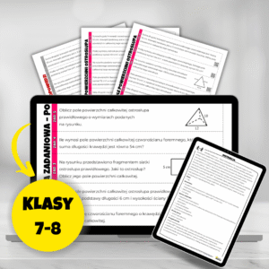 Sztafeta zadaniowa – pole powierzchni ostrosłupa