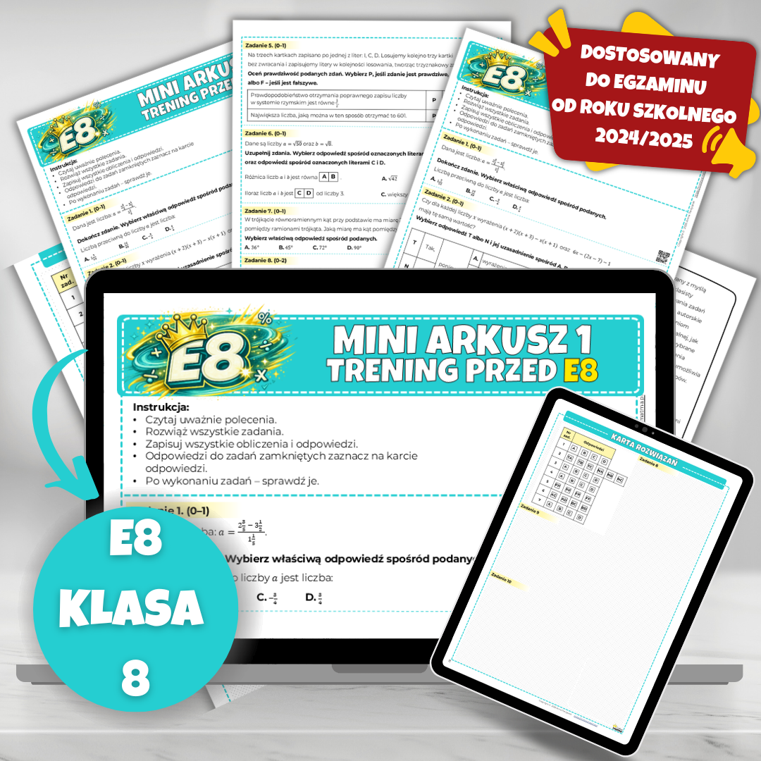 Mini arkusz 1 – trening przed E8